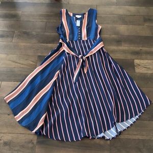 Anthropologie Striped Midi Dress